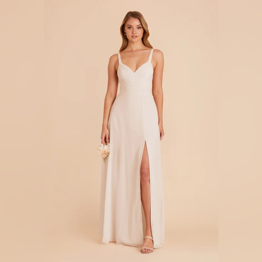 Birdy Grey Deborah Dress in Chiffon Champagne